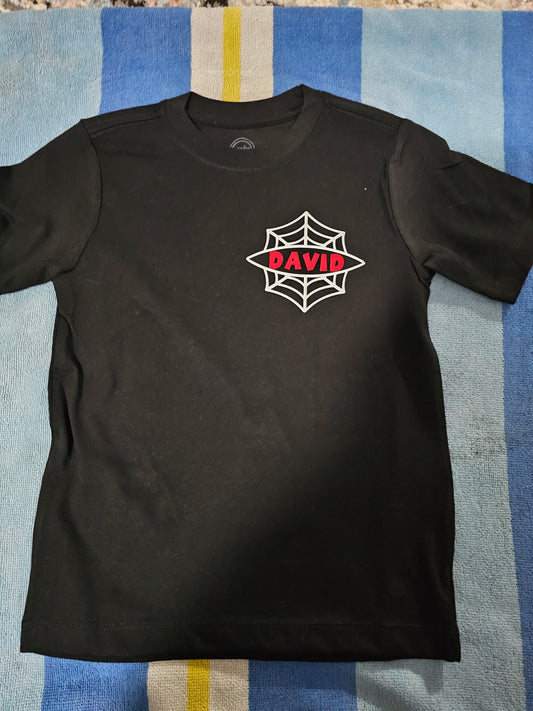 Spider Themed Birthday Shirt